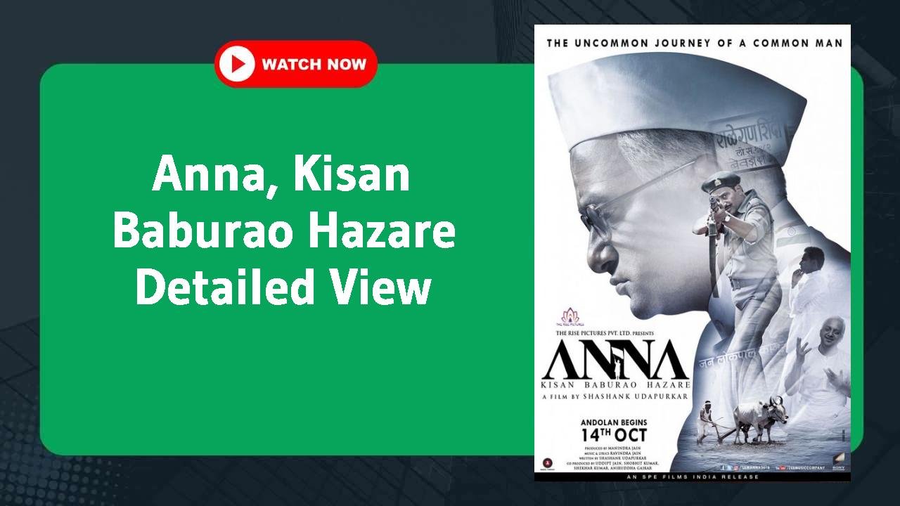 Anna, Kisan Baburao Hazare